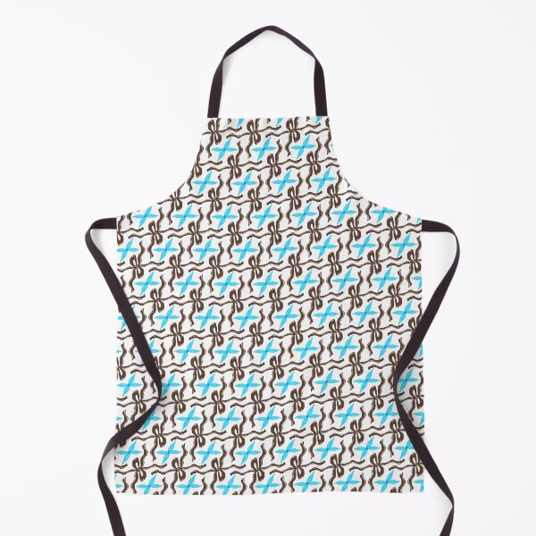 Item preview, Brown Ribbon & Blue Flower designed and sold by Haruwa.