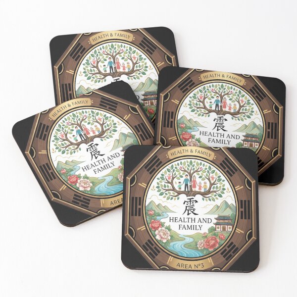 Item preview, Bagua Area N°3 | Health And Family designed and sold by fejesrussh.
