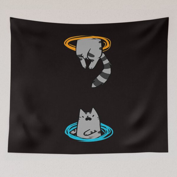 Item preview, Portal Cat Funny Video Game Animal Cat Pet Meme designed and sold by valery-kenz.