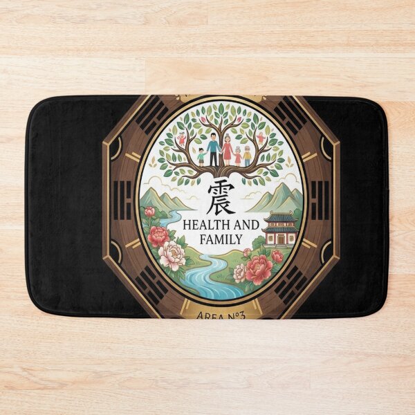 Item preview, Bagua Area N°3 | Health And Family designed and sold by fejesrussh.