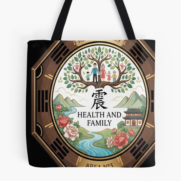 Item preview, Bagua Area N°3 | Health And Family designed and sold by fejesrussh.