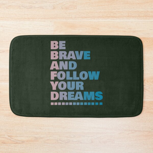 Item preview, Be Brave And Follow Your Dreams 104 designed and sold by EmbroPUP.