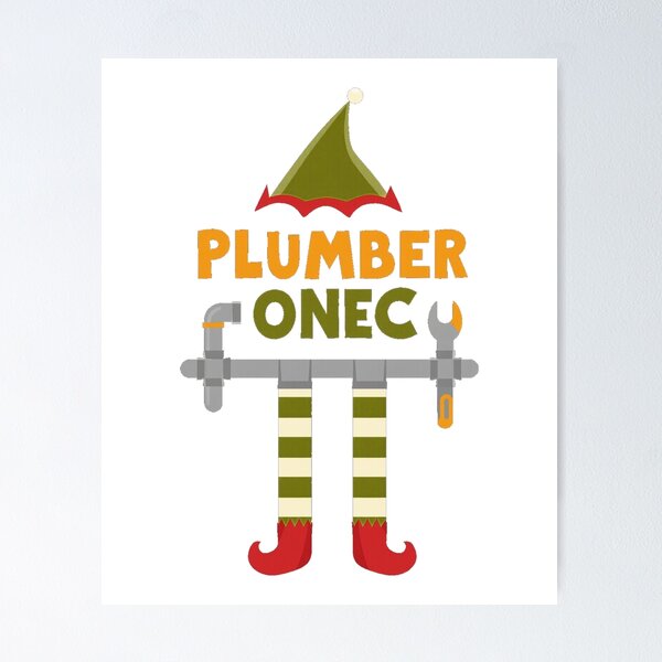 Item preview, Plumber Elf Christmas Plumbing Humor designed and sold by icm4639.