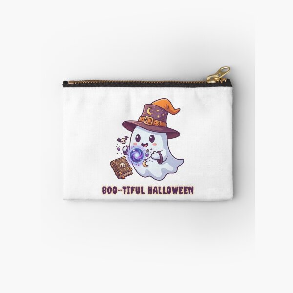 Item preview, Cute Kawaii Wizard Ghost Boo tiful Halloween designed and sold by Amituniqdesign .