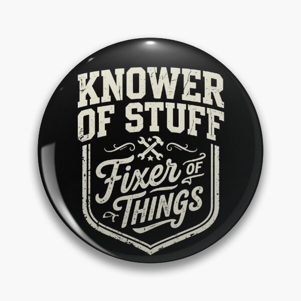 Item preview, Knower Of Stuff Fixer Of Things Vintage designed and sold by charoen-design.