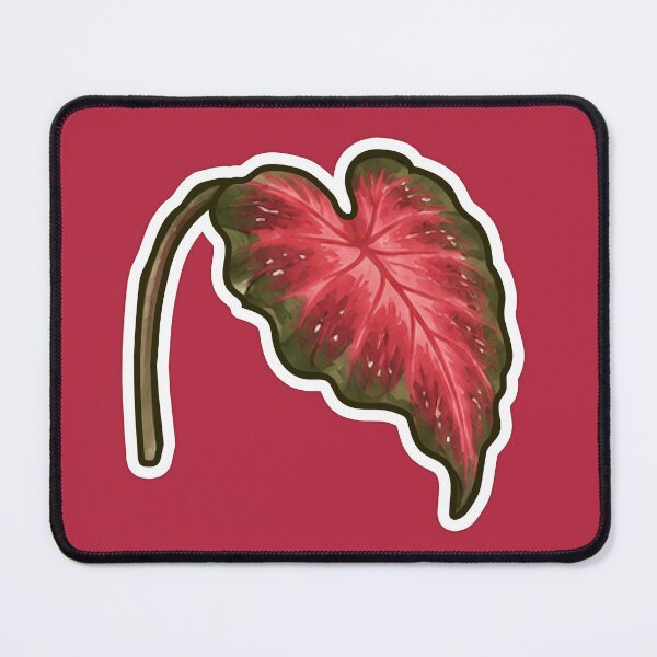 Item preview, Drooping Red Caladium Leaf designed and sold by fawnette!.