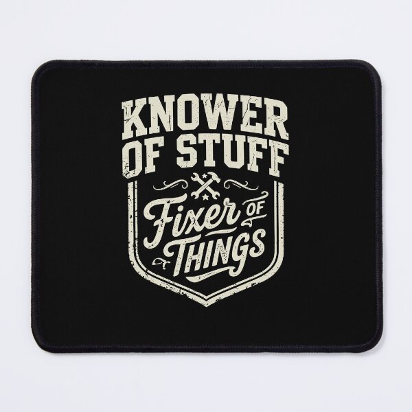 Item preview, Knower Of Stuff Fixer Of Things Vintage designed and sold by charoen-design.