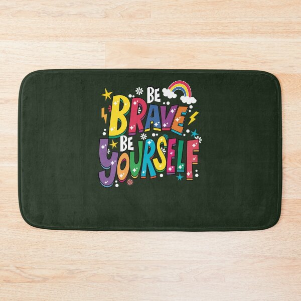 Item preview, Be Brave Be Yourself 42 designed and sold by EmbroPUP.