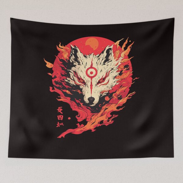 Item preview, Funny Fox Animal Cute Okami Basic Japanese designed and sold by valery-kenz.