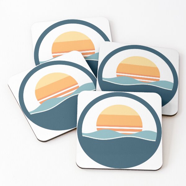 Item preview, Retro Ocean Waves designed and sold by qomart24.