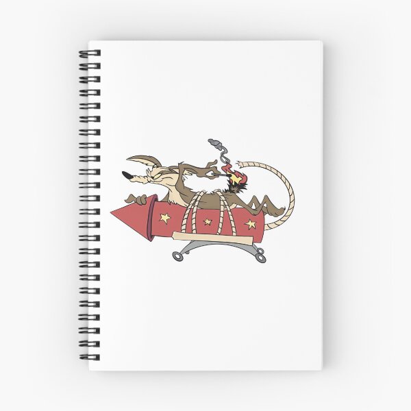 Item preview, Looney Tunes Wile E Coyote Lighting Match On Acme Rocket designed and sold by sauruscreated.