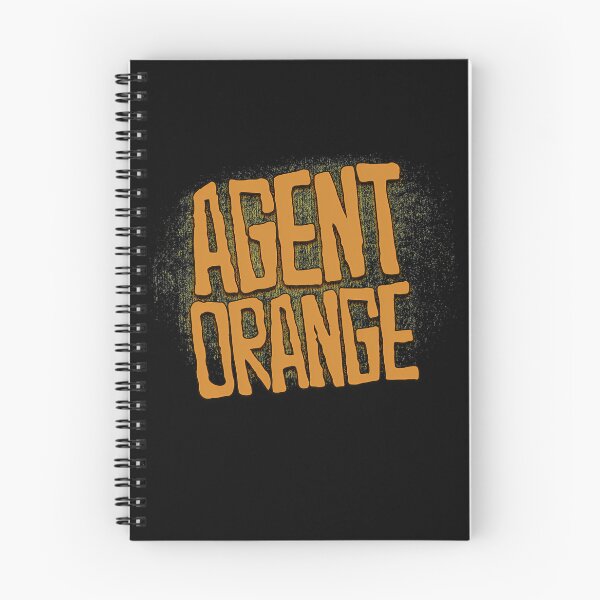 Item preview, Stenciled Orange Typography Over Textured Dark designed and sold by nitroexcalibur.