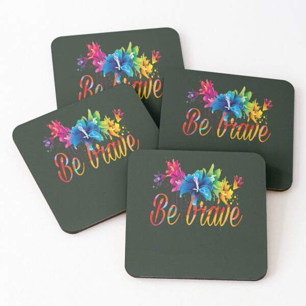Item preview, Be Brave Be Yourself 42 designed and sold by EmbroPUP.