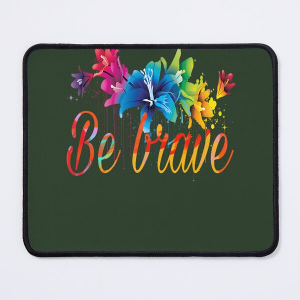 Item preview, Be Brave Be Yourself 42 designed and sold by EmbroPUP.