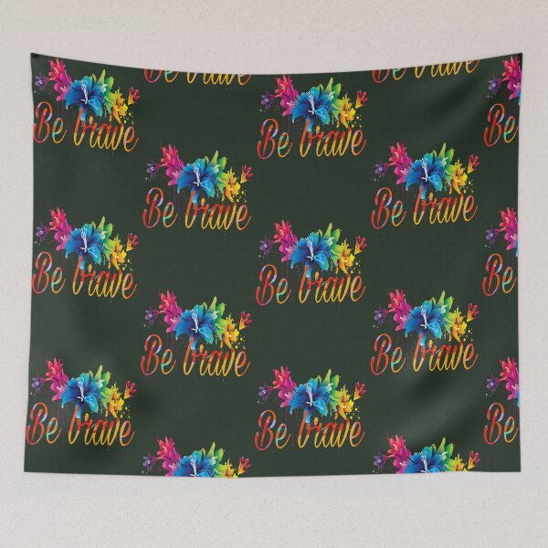 Item preview, Be Brave Be Yourself 42 designed and sold by EmbroPUP.