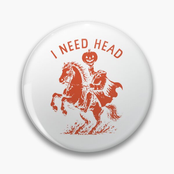 Item preview, I Need Head Tee, Funny Halloween designed and sold by To101ARt.