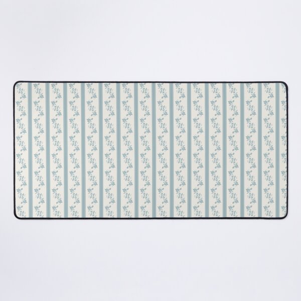 Item preview, Vintage Blue Botanical Stripe designed and sold by Haruwa.