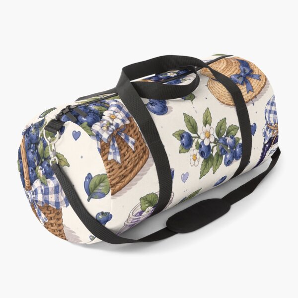 Item preview, Blueberry Picnic Cottagecore Summer Berry Pattern designed and sold by RJACreative.