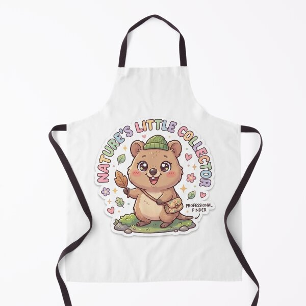 Item preview, Cute Kawaii Nature's Little Collector Quokka Sticker | Anime Style Professional Finder Chibi Art | Cute Foraging Sticker designed and sold by Chipkooo.