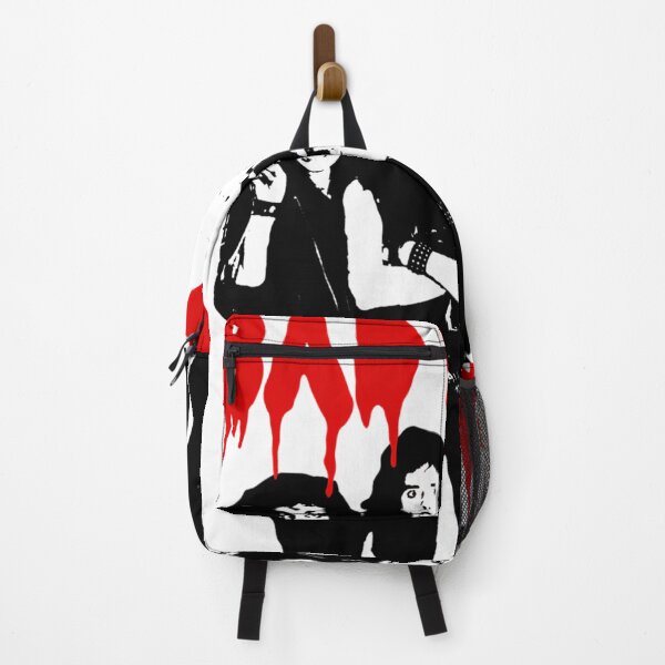 Item preview, Red Dripping Text Typography Centered On Dark Background designed and sold by haythjr.