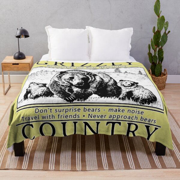 Item preview, Grizzly Country designed and sold by NoThoughtsCat.