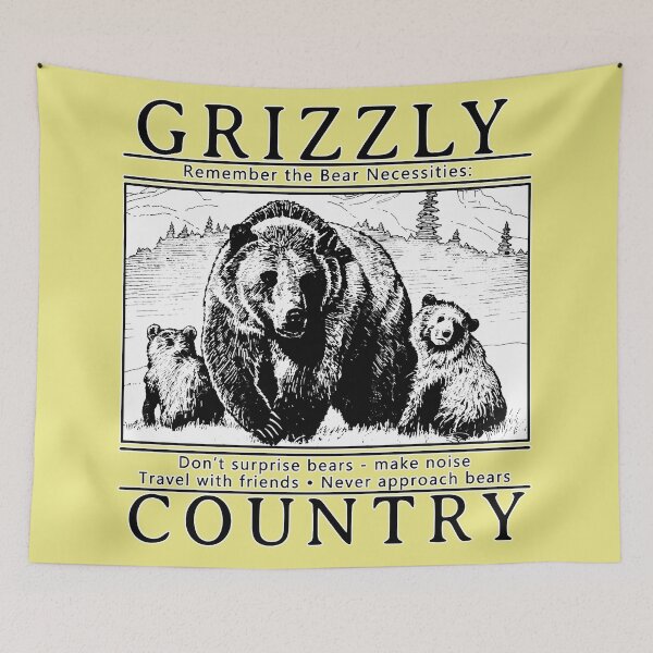 Item preview, Grizzly Country designed and sold by NoThoughtsCat.