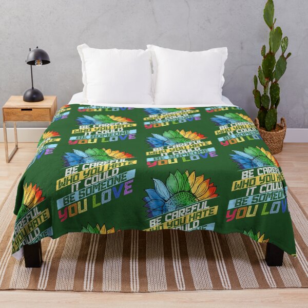 Item preview, Be Careful Who You Hate Gift Design Lgbt Pride Month Graphic 724 designed and sold by DreamStation01.