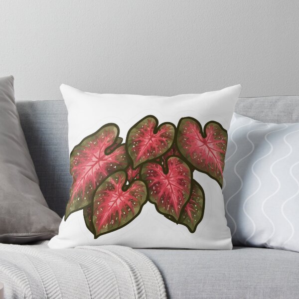 Item preview, Red Caladium Plant Cluster designed and sold by fawnette!.