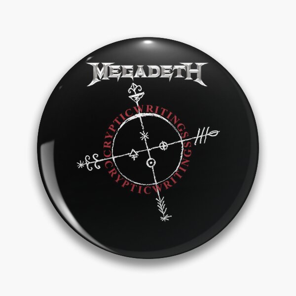 Item preview, Megadeth Cryptic Writings Band Symbol designed and sold by Lemon-art.