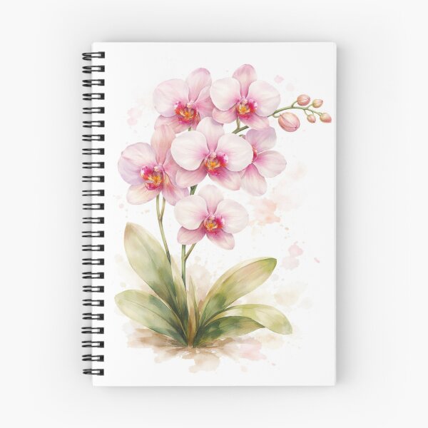 Item preview, Pink Moth Orchid Plant Watercolour Art Print designed and sold by EcologicoolShp.