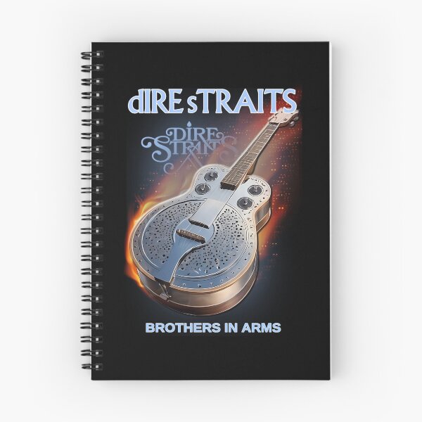 Item preview, Metallic Resonator Guitar Surrounded By Flaming Orange Sparks designed and sold by haythjr.