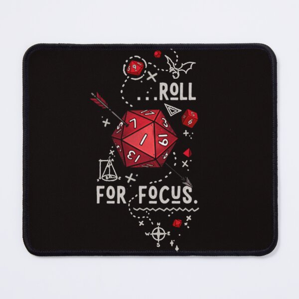 Item preview, Roll for focus ADHD&D Roll Gamer designed and sold by valery-kenz.
