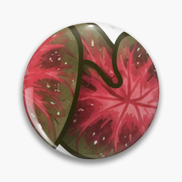 Item preview, Twin Red Caladium Leaves designed and sold by fawnette!.
