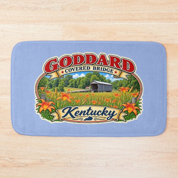 Item preview, Goddard Covered Bridge sticker designed and sold by gotucoveredart.
