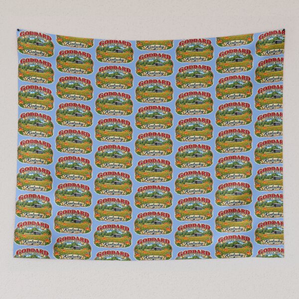 Item preview, Goddard Covered Bridge sticker designed and sold by gotucoveredart.