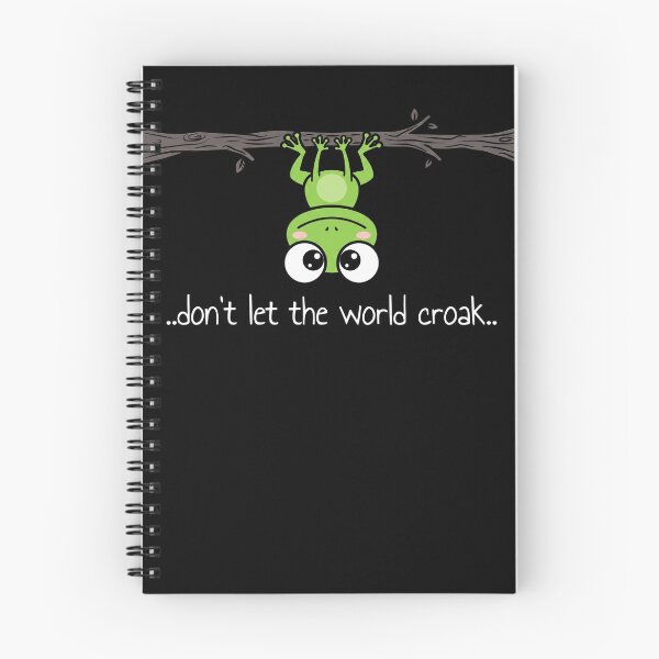 Item preview, ..don't let the world croak • climate change frog  designed and sold by Applecrunch.