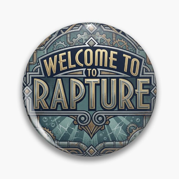 Item preview, Welcome to Rapture designed and sold by Retrowave Rat.