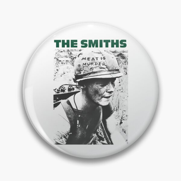 Item preview, The Smiths Meat Is Murder Army Helmet designed and sold by DesignsBySkull.
