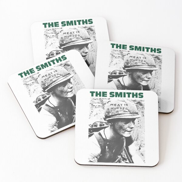 Item preview, The Smiths Meat Is Murder Army Helmet designed and sold by DesignsBySkull.