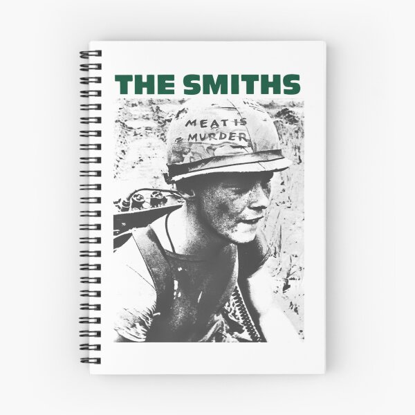 Item preview, The Smiths Meat Is Murder Army Helmet designed and sold by DesignsBySkull.
