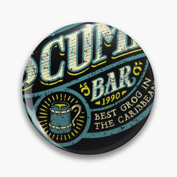 Item preview, The Pirate Bar Blue designed and sold by MixCreativ.