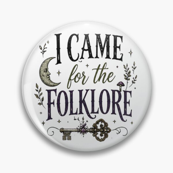 Artikelvorschau, I Came for the Folklore – Gothic Folklore & Curious Things entworfen und verkauft von Edenglow Prints & Peculiars.