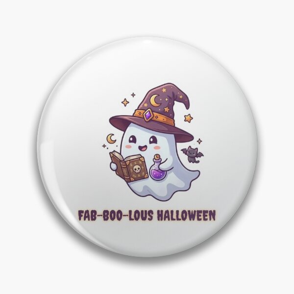 Item preview, Cute Fab Boo Lous Halloween Wizard Ghost designed and sold by Amituniqdesign .