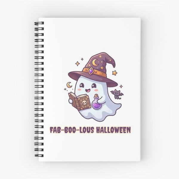 Item preview, Cute Fab Boo Lous Halloween Wizard Ghost designed and sold by Amituniqdesign .