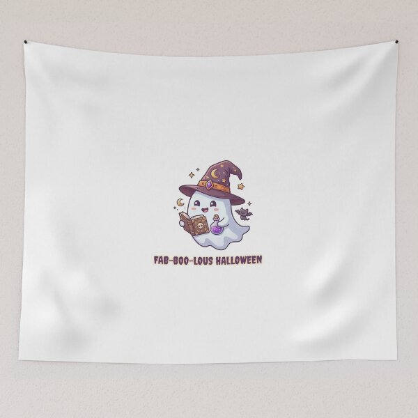 Item preview, Cute Fab Boo Lous Halloween Wizard Ghost designed and sold by Amituniqdesign .
