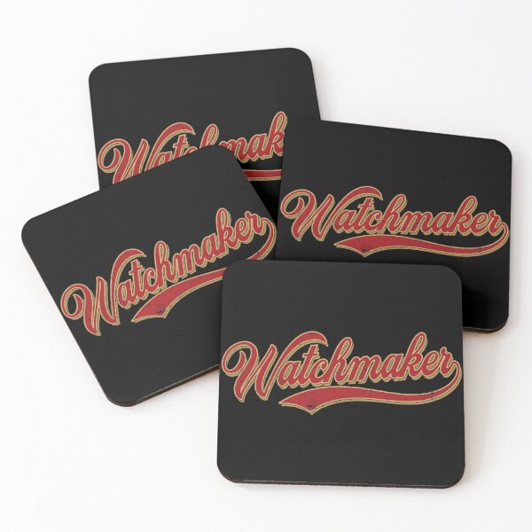 Item preview, Watchmaker Retro Vintage Script Classic Cursive designed and sold by CF_VintageDesign.