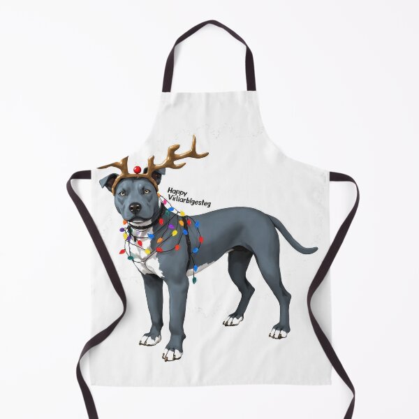 Item preview, Pit Bull Christmas Reindeer Rudolph Dog designed and sold by icm4639.