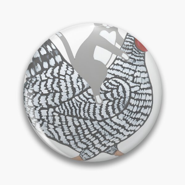 Item preview, Grey Tuxedo Cat Chicken Ride ⭐⭐⭐⭐⭐ designed and sold by latenitedraw.