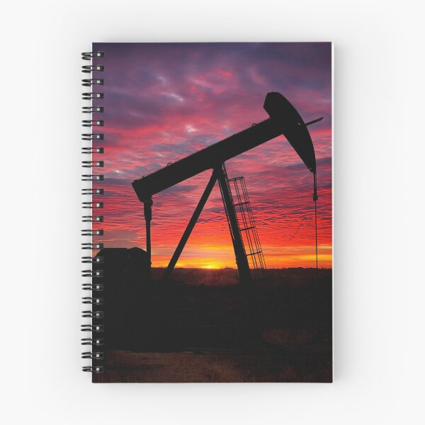 Item preview, Texas Pumpjack at Sunrise designed and sold by River Oak Media.
