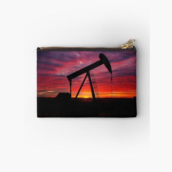 Item preview, Texas Pumpjack at Sunrise designed and sold by River Oak Media.